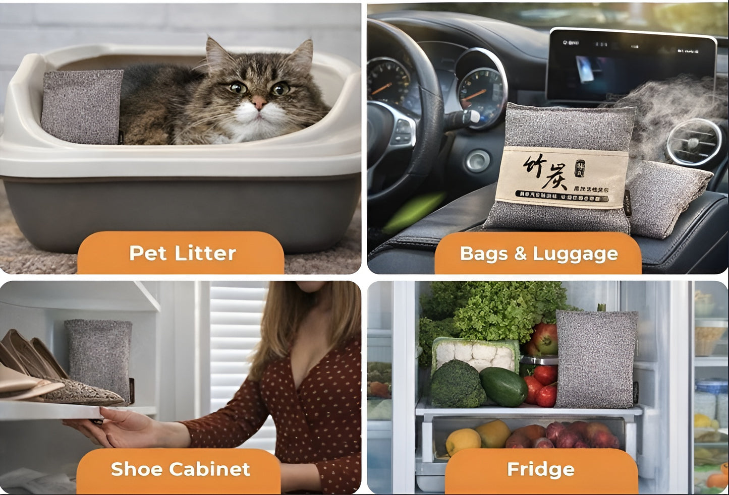 Korean Activated Bamboo Charcoal Air Purifier