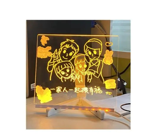 Glow & Draw LED Art Board for Kids