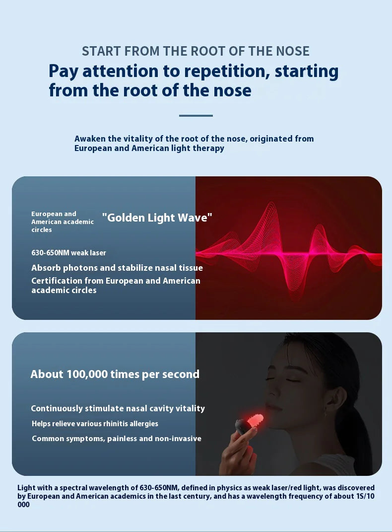 Infrared Nasal Relief Device
