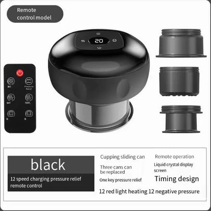 Portable Vacuum Cupping & Scraping Device