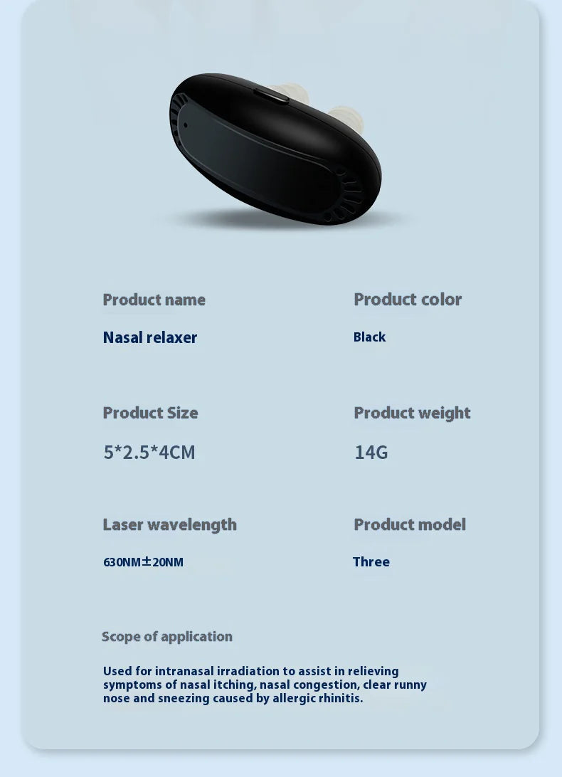 Infrared Nasal Relief Device