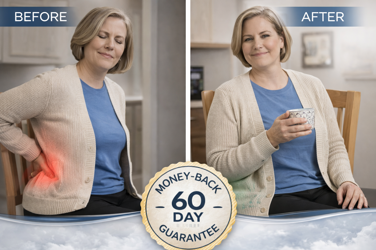 Radiant Mend Orthopedic Cushion