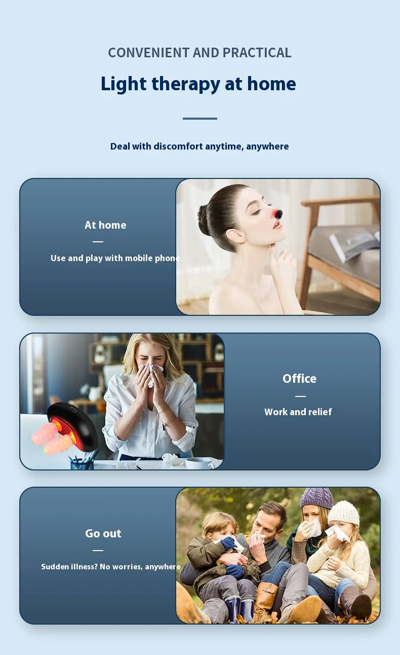 Infrared Nasal Relief Device