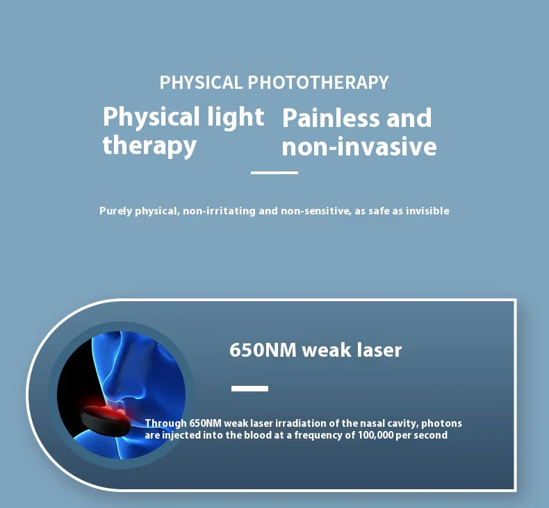 Infrared Nasal Relief Device